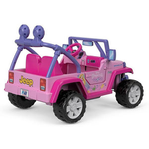 Power Wheels Kids Electric 12 Volt Toy Car Ride On Disney Princess Jeep Wrangler
