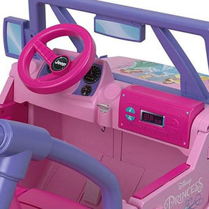 Power Wheels Kids Electric 12 Volt Toy Car Ride On Disney Princess Jeep Wrangler