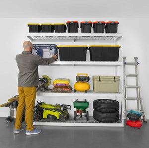 24" x 92" x 84" Heavy-Duty Garage Shelving - TRAPSKI