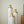 3-Piece Modern Metal Vase Set - White & Gold