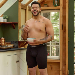 Men's Merino Wool Pouch Boxer Briefs - Microweight