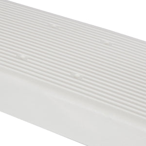 Vinyl Works SLD2 Resin 60 Inch Above Ground Swimming Pool Step Ladder, White