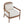 Elliston Rattan Backrest Solid Wood Accent Chair with Cushions - Set of 2