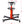 Hydraulic 2 Stage Transmission Jack, Swivel - Red