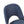 Dining Side Chair Upholstered Textured (Set of 2) - Navy