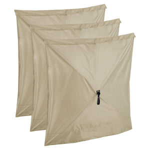 Clam Quick Set Escape Portable Canopy Shelter + Wind & Sun Panels (3 pack)
