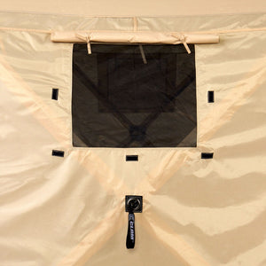 CLAM Quick-Set Pavilion 12.5 x 12.5 Foot Portable Outdoor Canopy Shelter, Tan