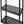 Gracious Living 3 Shelf Fixed Height Light Duty Storage Unit, Black (3 Pack)