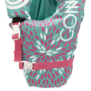 CWB Connelly Infant Baby Safe and Soft Nylon Water Pool Life Vest Jacket, Teal