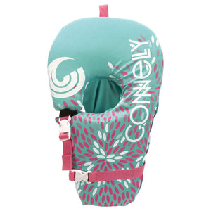 CWB Connelly Infant Baby Safe and Soft Nylon Water Pool Life Vest Jacket, Teal
