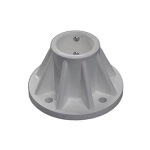 Saftron 3 Inch Surface Mount for 1.9 Inch OD Swimming Pool Ladder or Rail, White
