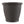 Suncast Sonora 18 Inch Resin Wicker Decorative Flower Planter, Brown (4 Pack)