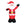 Occasions 6' Inflatable Polyester Pre Lit Santa Claus Christmas Yard Decoration