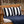 6 Pack Outdoor Pillow Covers (18x18 Inch) - Black/White Striped