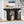 Console Table With Arched Base For Entryway - Black