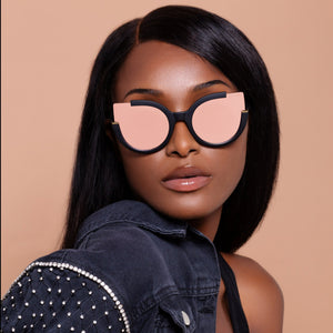 Chloe - Black - Rose Gold