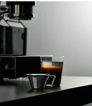 Best Espresso Shot Glass with Measurement Scale - Volcano 100ml Stainless Steel Under $6