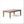 Outdoor Coffee Table With Slat Panel Top - Light Brown