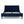 Aspen Vertical Tufted Headboard Platform Bed Set, Queen, Navy Blue Velvet