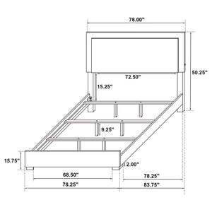 Jeremiah - Bedroom Set With LED Headboard
