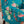 Modern Accent Chair with Retro Wood Legs - Floral