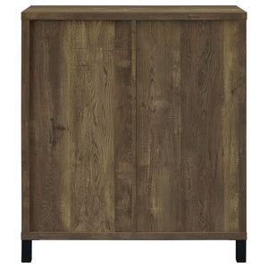 Arcata - Sliding Door Bar Cabinet - Oak