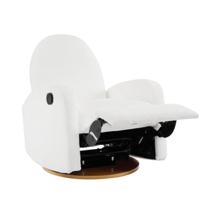 360 Swivel and Glider Recliner Chair - Beige