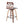 Folia - Mid Century Modern Fixed Height Counter Stool With Swivel (Set of 2)