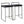 Fuji - Contemporary Style Stackable Counter Stool