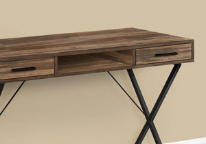 Contemporary Computer Desk with Storage Drawers