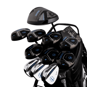 Lazrus Golf 13 pc Set - Laz2 Driver, 3 Wedges Set, Hybrids (4-PW), Putter & Bag (optional)
