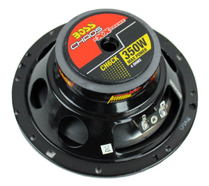 BOSS 6.5" 350W 2 Way Car Audio Speakers System Red Stereo (Pair) (Refurbished)