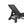 Outdoor Lounge Chair with Wood Texture and Adjustable Backrest