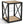 Set of 2 Modern End Table Nightstands