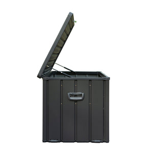 120 Gallon Outdoor Storage Deck Box Waterproof, Large Patio Storage Bin