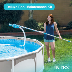 Intex 32ft x 16ft x 52in Ultra XTR Rectangular Swimming Pool and Maintenance Kit