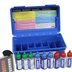 Taylor K-2006C Complete Swimming Pool Chlorine Test Kit w/ Additional Basic Kit - TRAPSKI