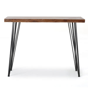 Modern Industrial Breakfast Bar Table