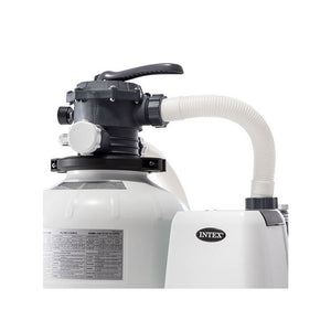 Intex 2800 GPH Above Ground Pool Sand Filter Pump w/Threaded Hose Adapter (Pair)