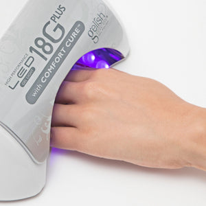 Gelish 18G Plus with Comfort Cure 36 Watt LED High Performance Gel Curing Light - TRAPSKI
