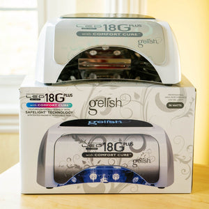 Gelish 18G Plus with Comfort Cure 36 Watt LED High Performance Gel Curing Light - TRAPSKI