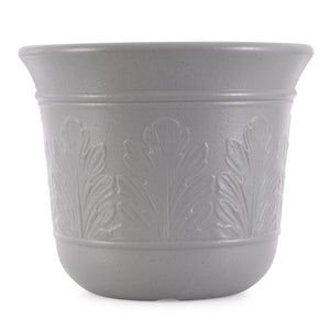 Suncast 5 Gallon Hose Holder Pot for Up to 300' Expandable/50' Vinyl Hose, Gray