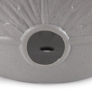 Suncast 5 Gallon Hose Holder Pot for Up to 300' Expandable/50' Vinyl Hose, Gray