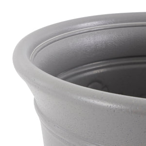 Suncast 300-Foot Heavy Duty 5-Gallon Decorative Garden Hose Pot, Gray (6 Pack)
