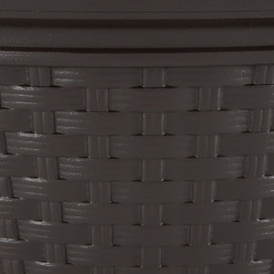 Suncast 100 Foot Resin Wicker Garden Water Hose Storage Holder Pot (6 Pack)