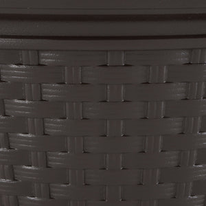 Suncast 100 Foot Resin Wicker Garden Water Hose Storage Holder Pot (6 Pack)