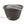 Suncast 100 Foot Resin Wicker Garden Water Hose Caddy Storage Holder Pot, Java