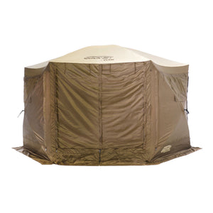 CLAM Quick Set Pavilion Camper 12.5 x 12.5 Foot Outdoor Gazebo Canopy Shelter