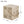 Outdoor Wood Grain Square MGO Side Table with Simulated Braided Cord