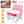 Travel Booster Seat Portable Baby Booster Chair w/ Detachable Tray Foldable Baby Chair Seat For Dining Camping Park Beach w/ Carry Bag